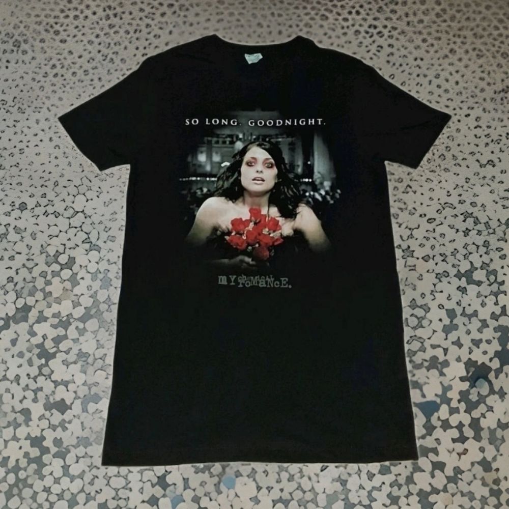 2004 My Chemical Romance Vintage So Long Goodnight Shirt Y2K Tee